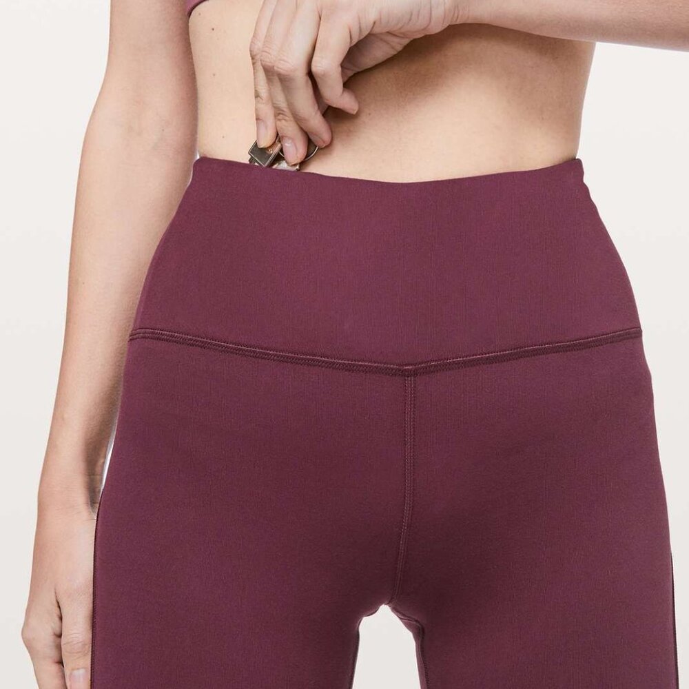 SOLD: Lululemon Ready To Rulu Tight Leggings in Dark Adobe - Picture 2 of 8